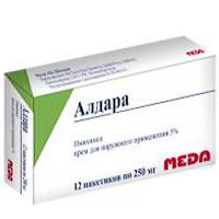 Алдара, крем д/наружн. прим. 5% 250 мг №12